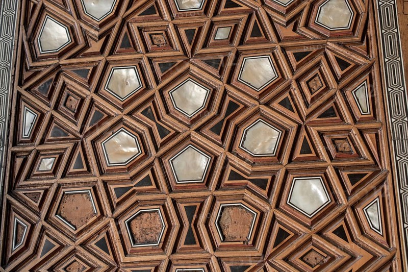 Ottoman art example of Mother of Pearl inlays