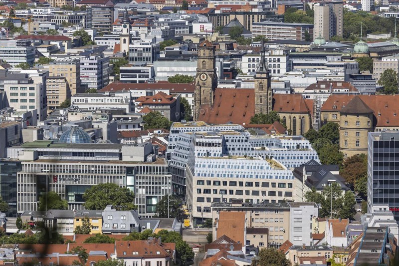 View of the city centre of the historic Collegiate Church