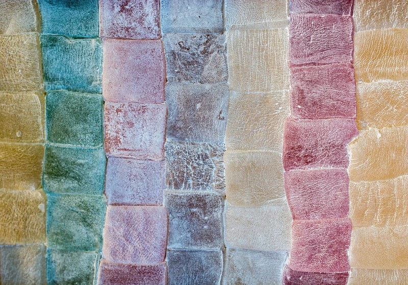 Turkish delight sweets made in Traditional style