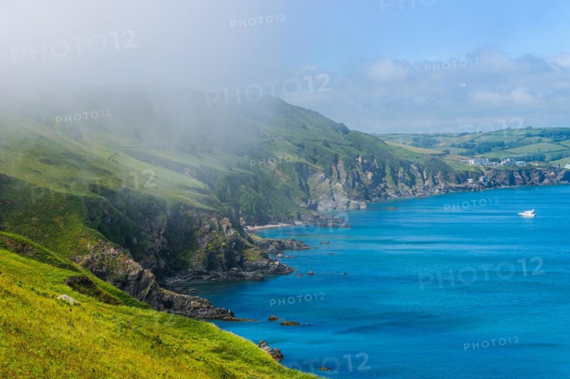 Sea Fret over Cliffs