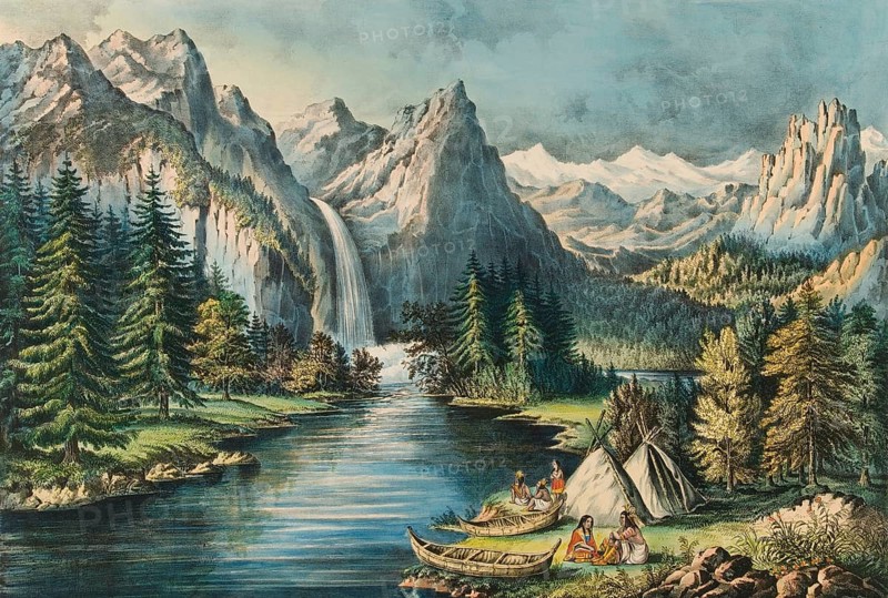 The Bridal Veil Fall
