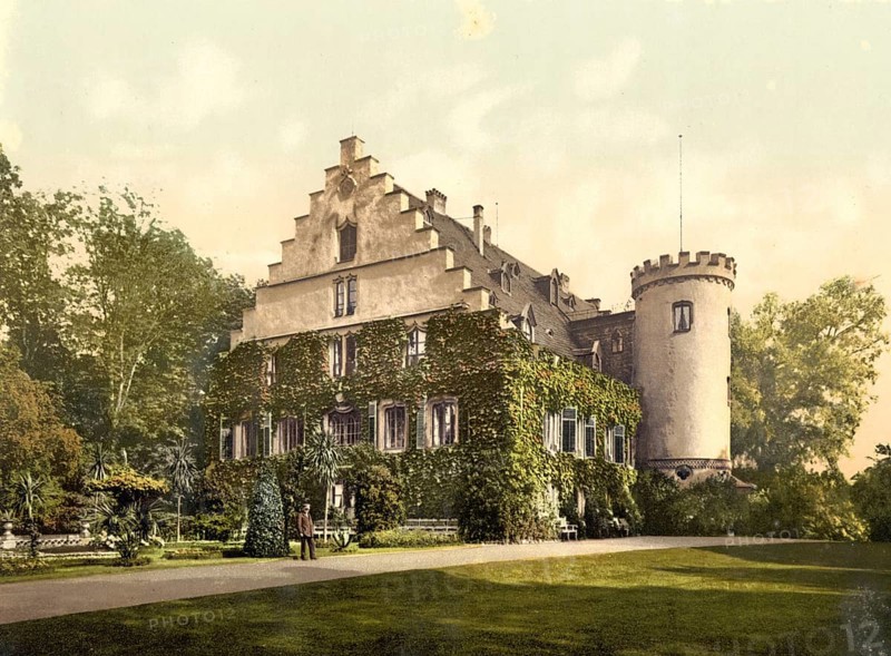Rosenau Castle near Coburg in Bavaria