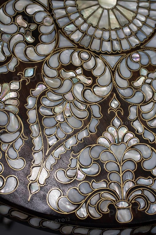Ottoman art example of Mother of Pearl inlays
