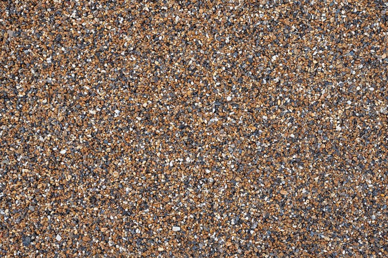 Round cut pebbles