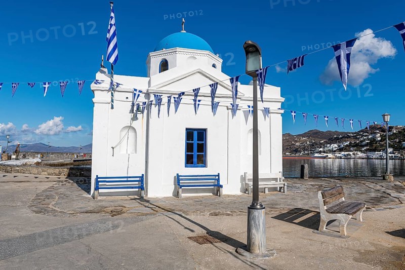Little chapel in the old town of Horta