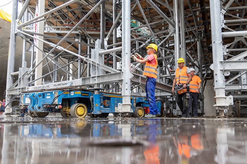 Construction site main station
