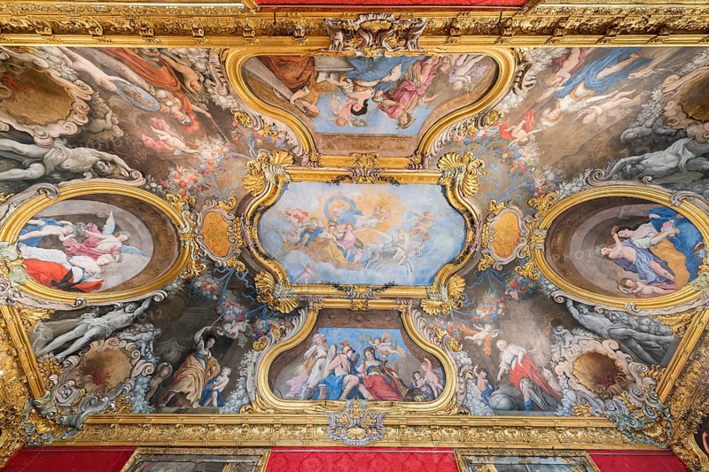 Ceiling with frescoes
