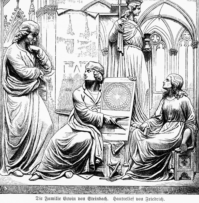 Erwin von Steinbach family