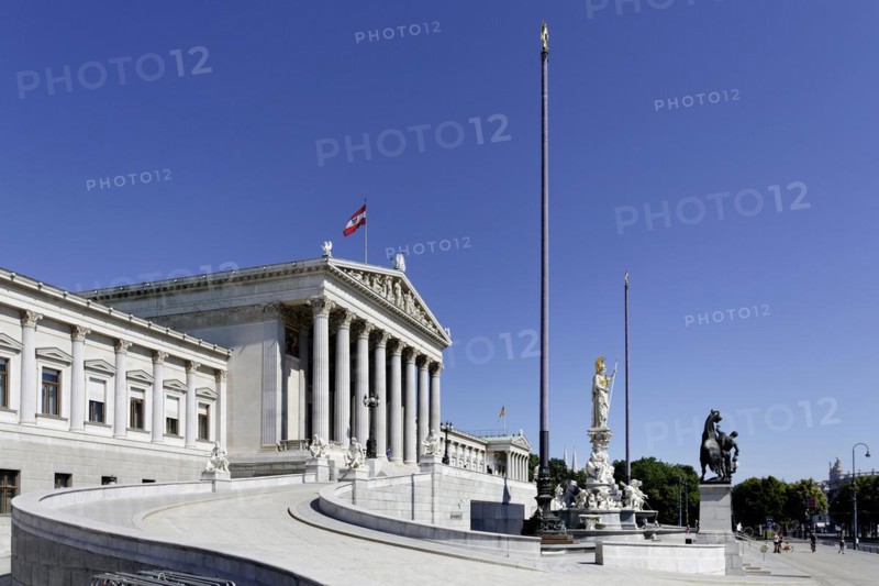 Parliament building on the Ringstrasse