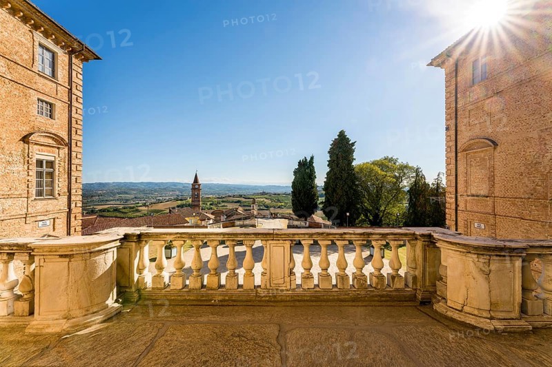 View from the castle on Govone
