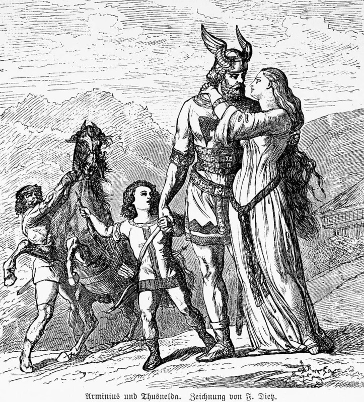 Arminius and Thusnelda