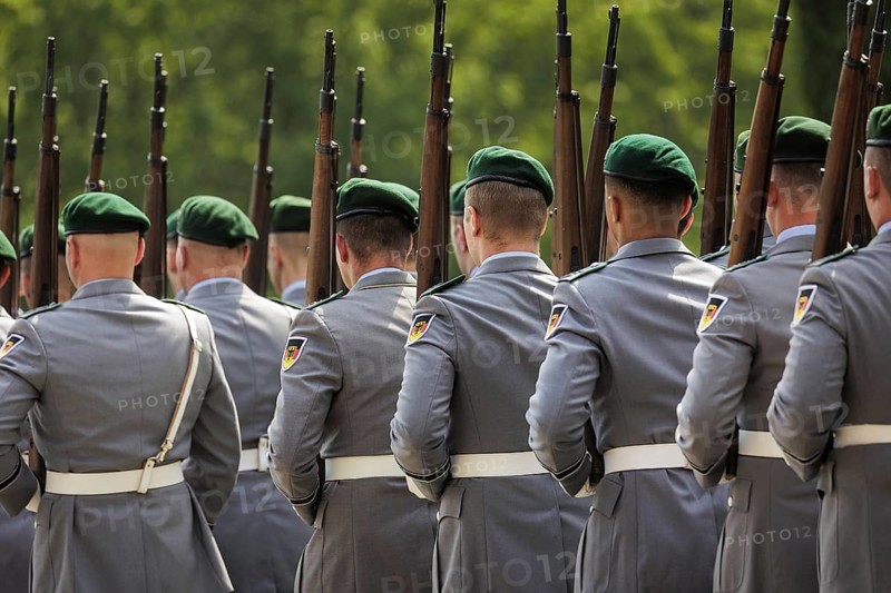 Soldiers of the Guard Battalion of the German Armed Forces