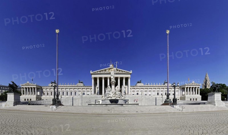 Parliament building on the Ringstrasse