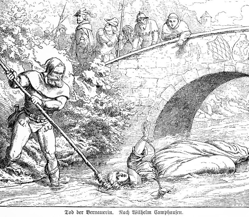 Death by drowning of Agnes Bernauer