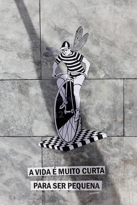 Funny paste-up