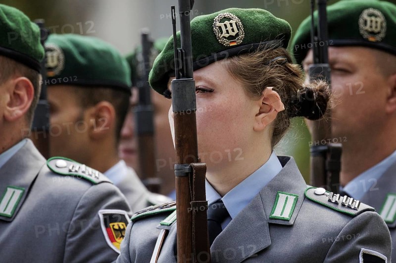 Soldiers of the Guard Battalion of the German Armed Forces