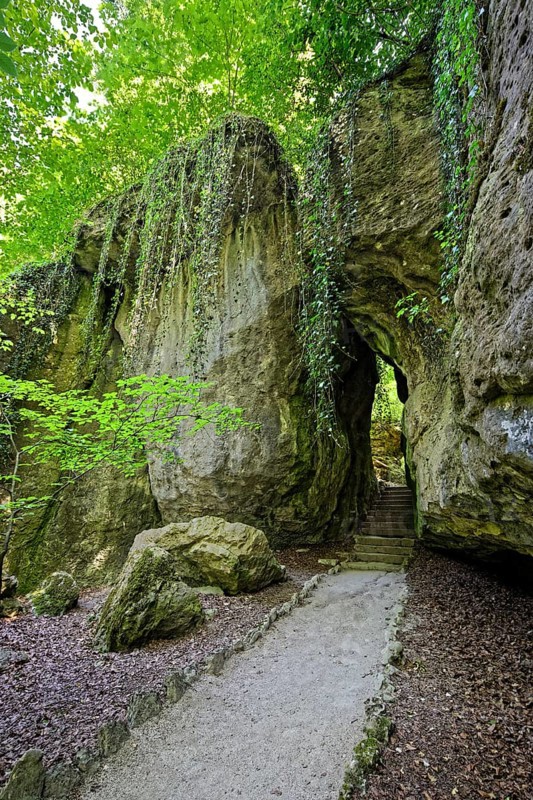 Split rock