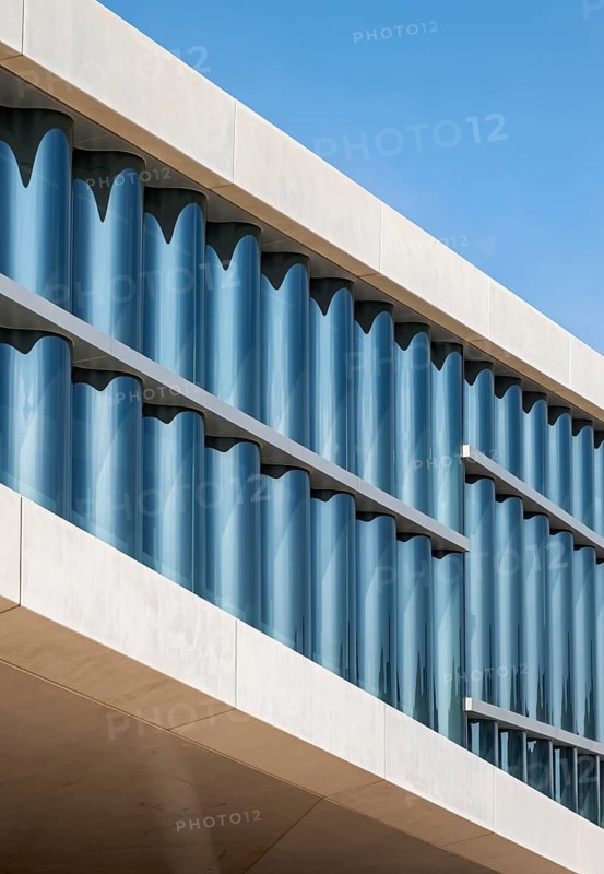 Qatar National Library building in Doha