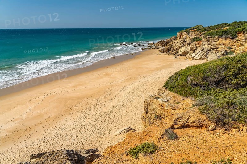The Calas de Roche beach coves near Conil de la Frontera