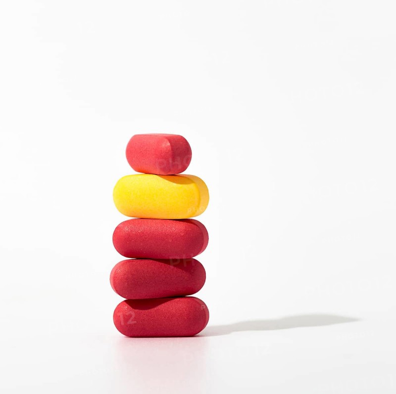 Stacked pills