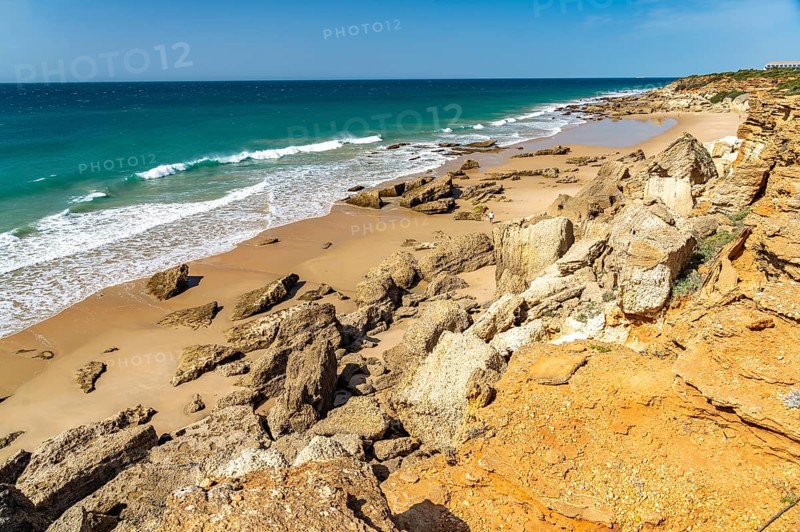 The Calas de Roche beach coves near Conil de la Frontera