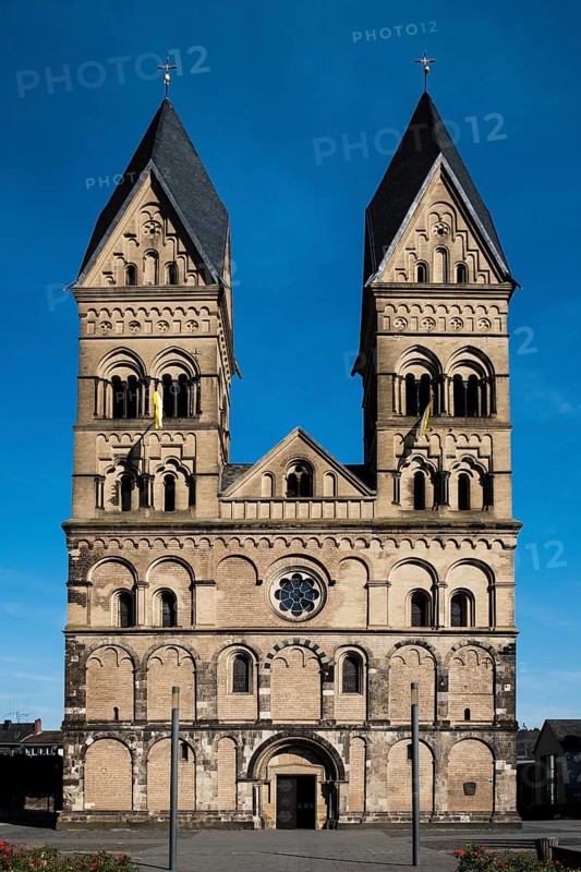 West facade of the Mariendom in Andernach