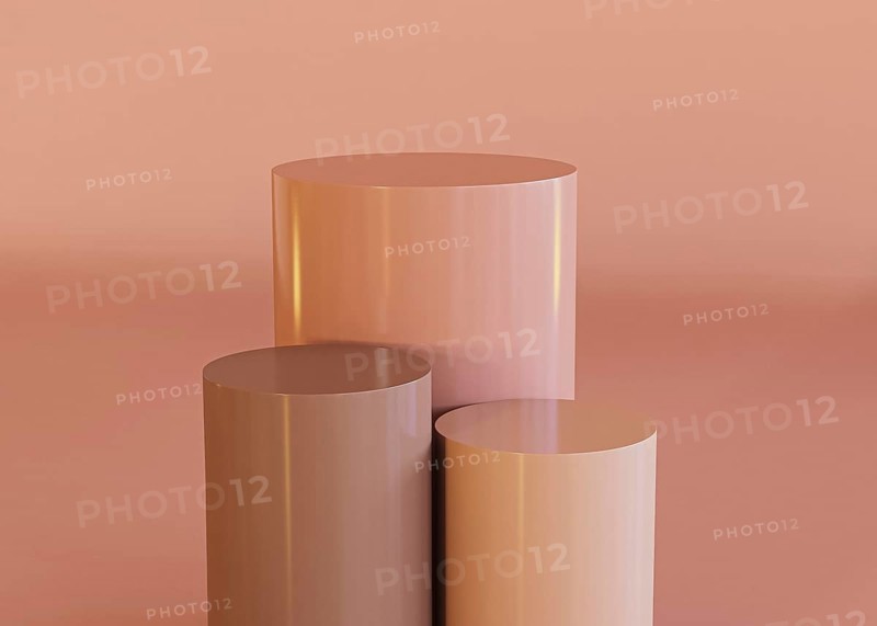Scene three dimensional geometrical background