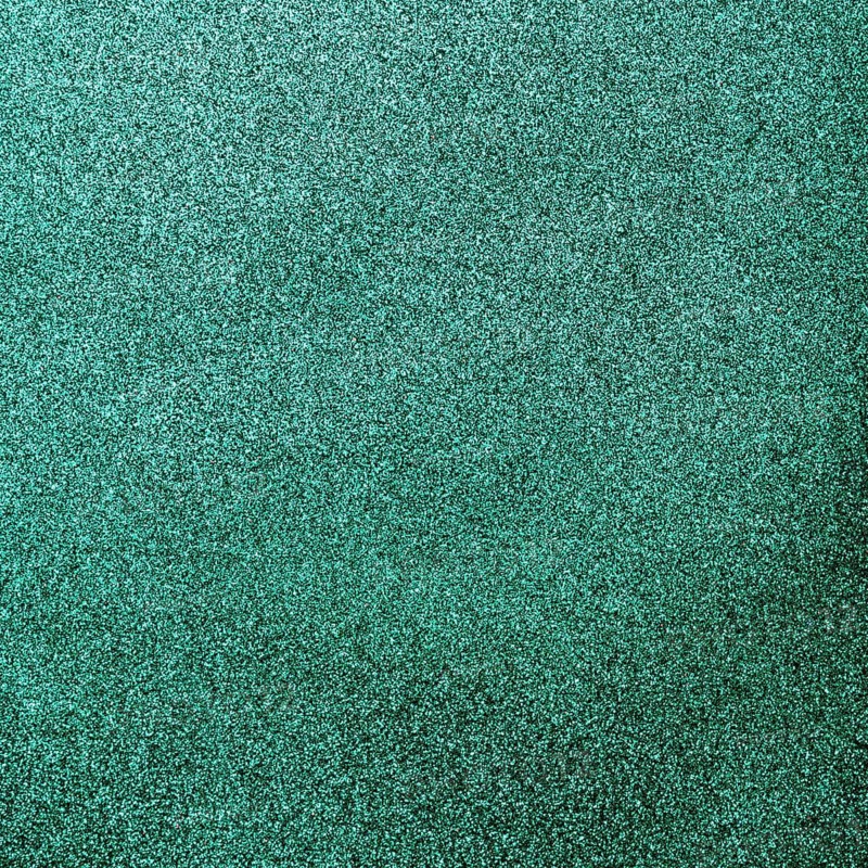 Turquoise bedazzling glitter