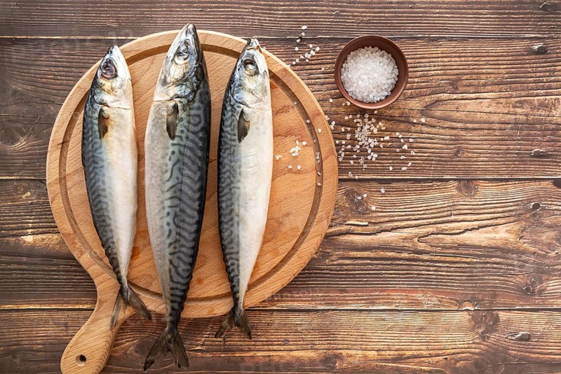Assortment healthy sea food 5