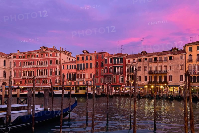 Sunset view of Grand Canal