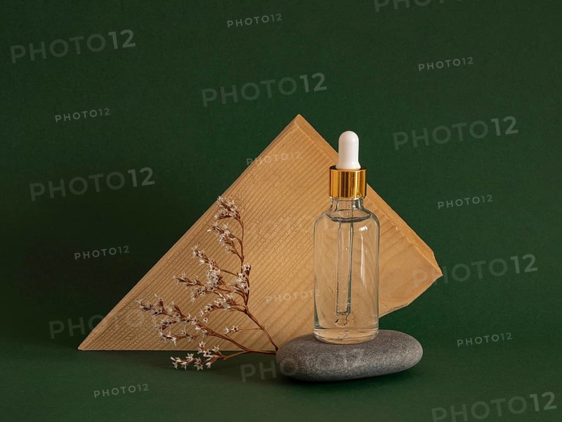 Skin product dropper composition