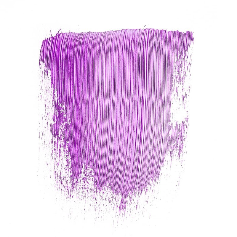 Colored pink paint white