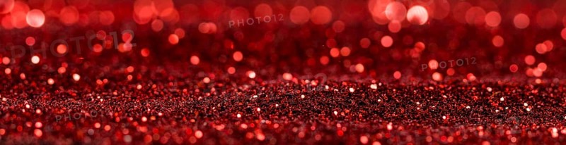 Red shimmering glitter