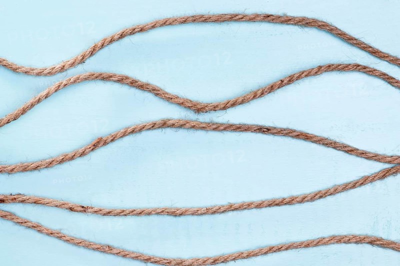 Twine strong beige rope horizontal lines