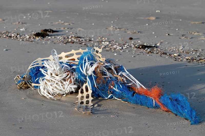 Beach rubbish