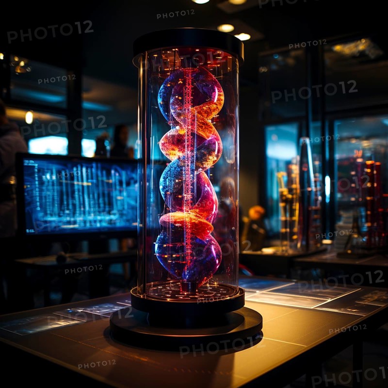 Symbolic image DNA double helix