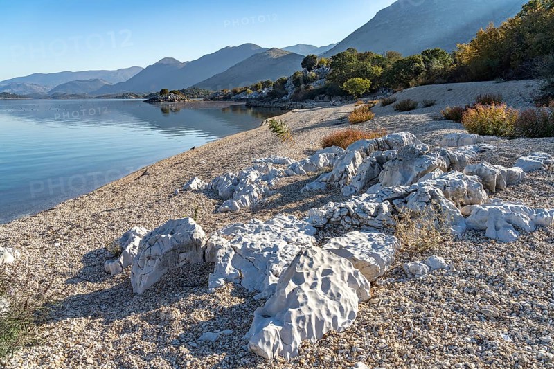 Lake Scutari beach near the village of Donji Murici