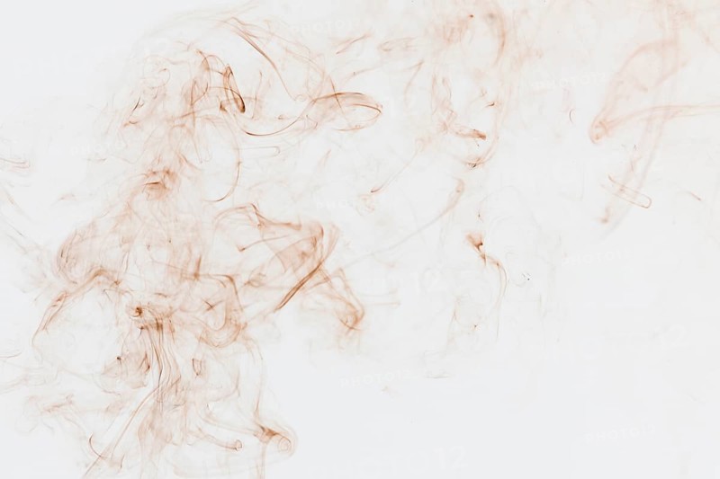Wisps tan smoke
