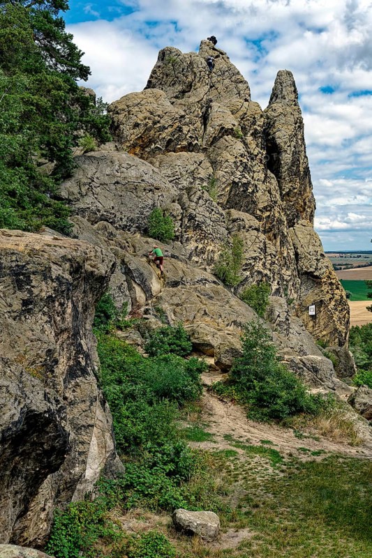 Rock formation Drei Zinnen