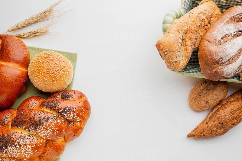 Different pastry basket