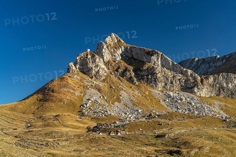 Mountain landscape at Sedlo Pass