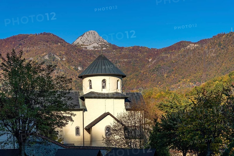 The Serbian Orthodox Monastery of Moraca near Kolasin