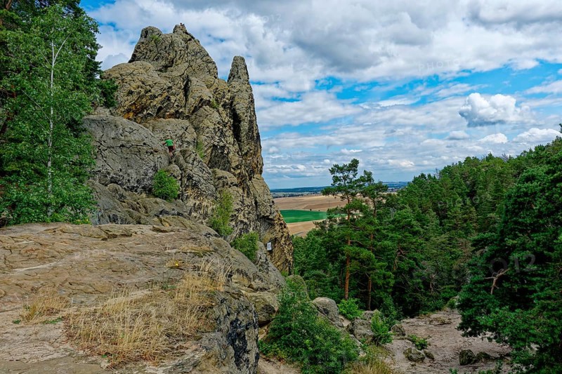 Rock formation Drei Zinnen