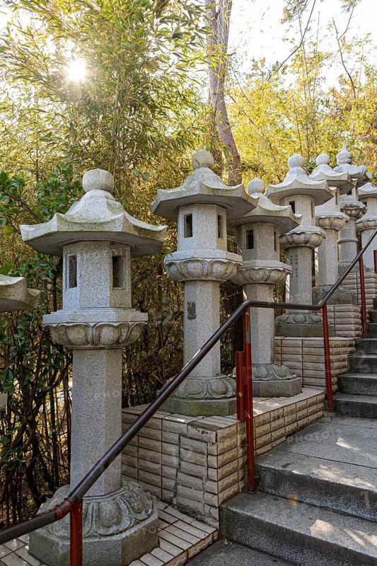Stone lanterns