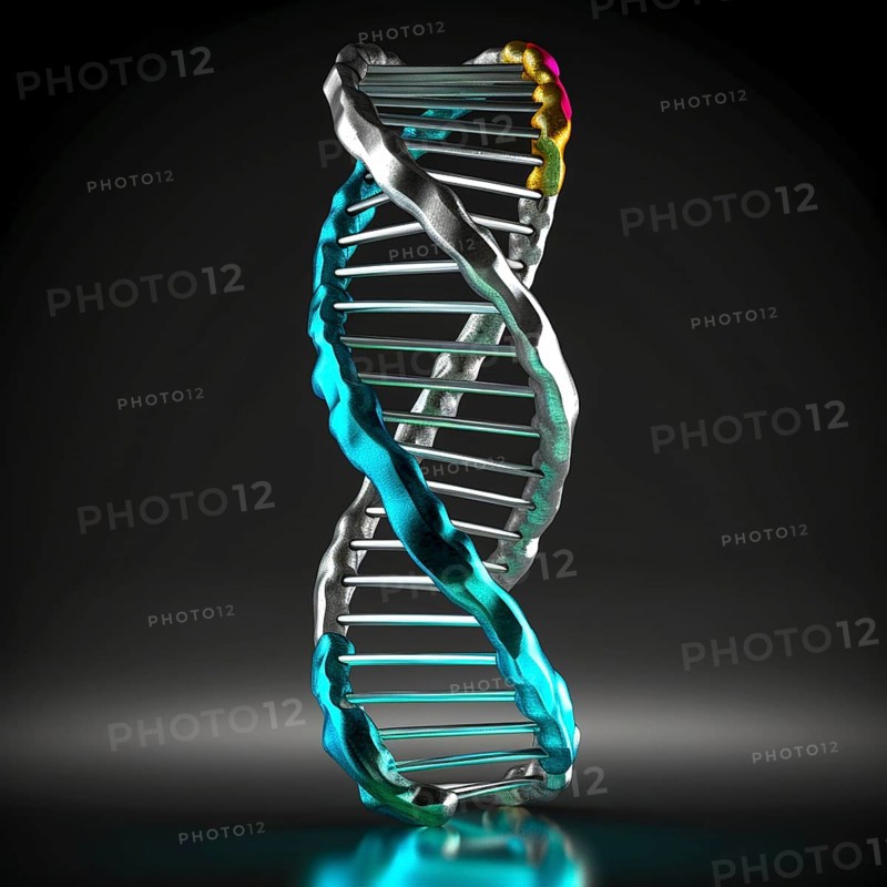 Symbolic image DNA double helix
