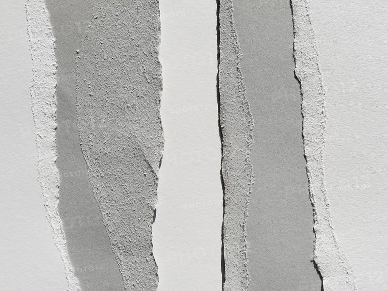 Gray shreds paper