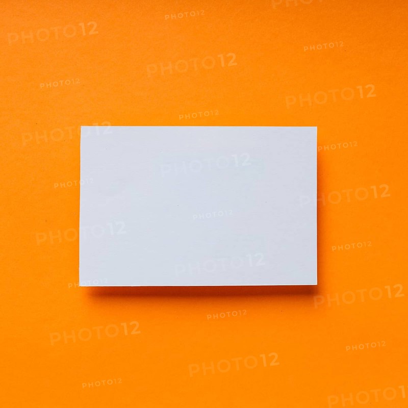 Piece white clear paper