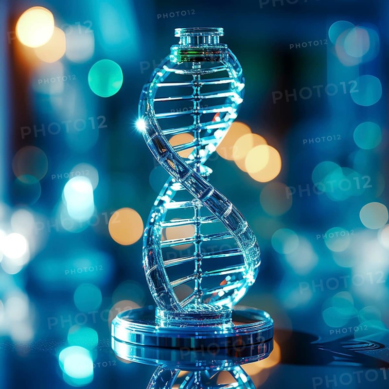 Symbolic image DNA double helix