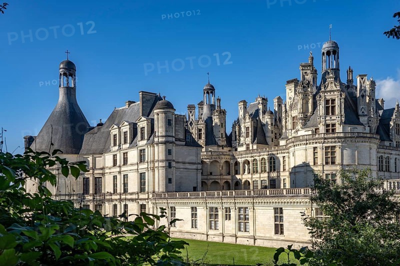 Chambord Castle in the Loire Valley