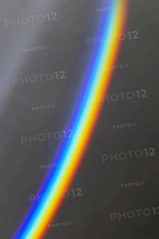 Abstract prism rainbow light
